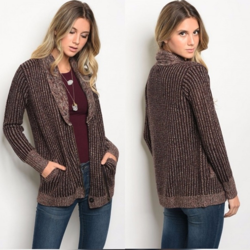 Soft Zip Front Cardigan Size Small